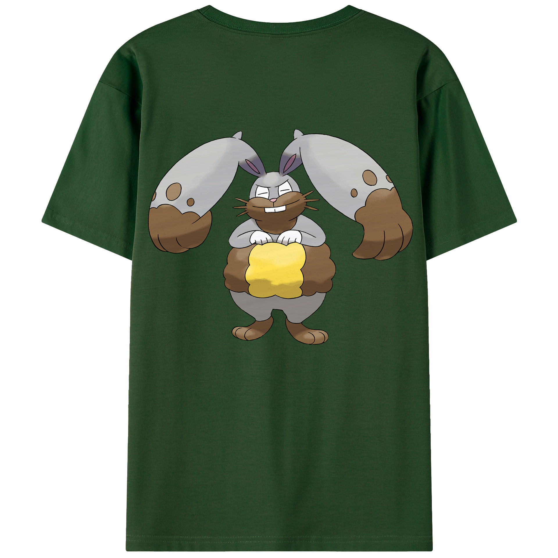 （画像用） ポケットモンスター Pokémon 綿100％半袖Tシャツ（背面プリント）